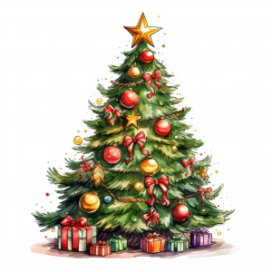 Weihnachtsbaum geschmückt