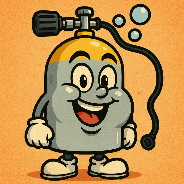 Tauchflasche -KI generiert